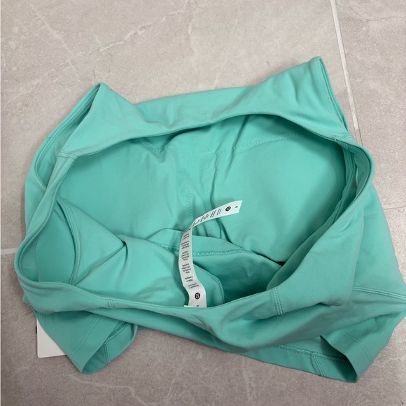 Lululemon Align High Neck Tank Crop Nulu Wild Mint Size 8 - Picture 9 of 11